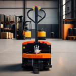 恒载半电动地牛搬运车3吨外宽550叉车1150mm越野款