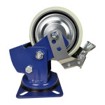 恒载4寸铁芯PU轮 不带刹车