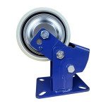 恒载4寸铁芯PU轮 不带刹车