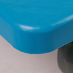 恒载六轮加钢 5寸轻音轮千斤